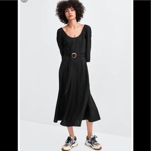 Zara TRF black dress